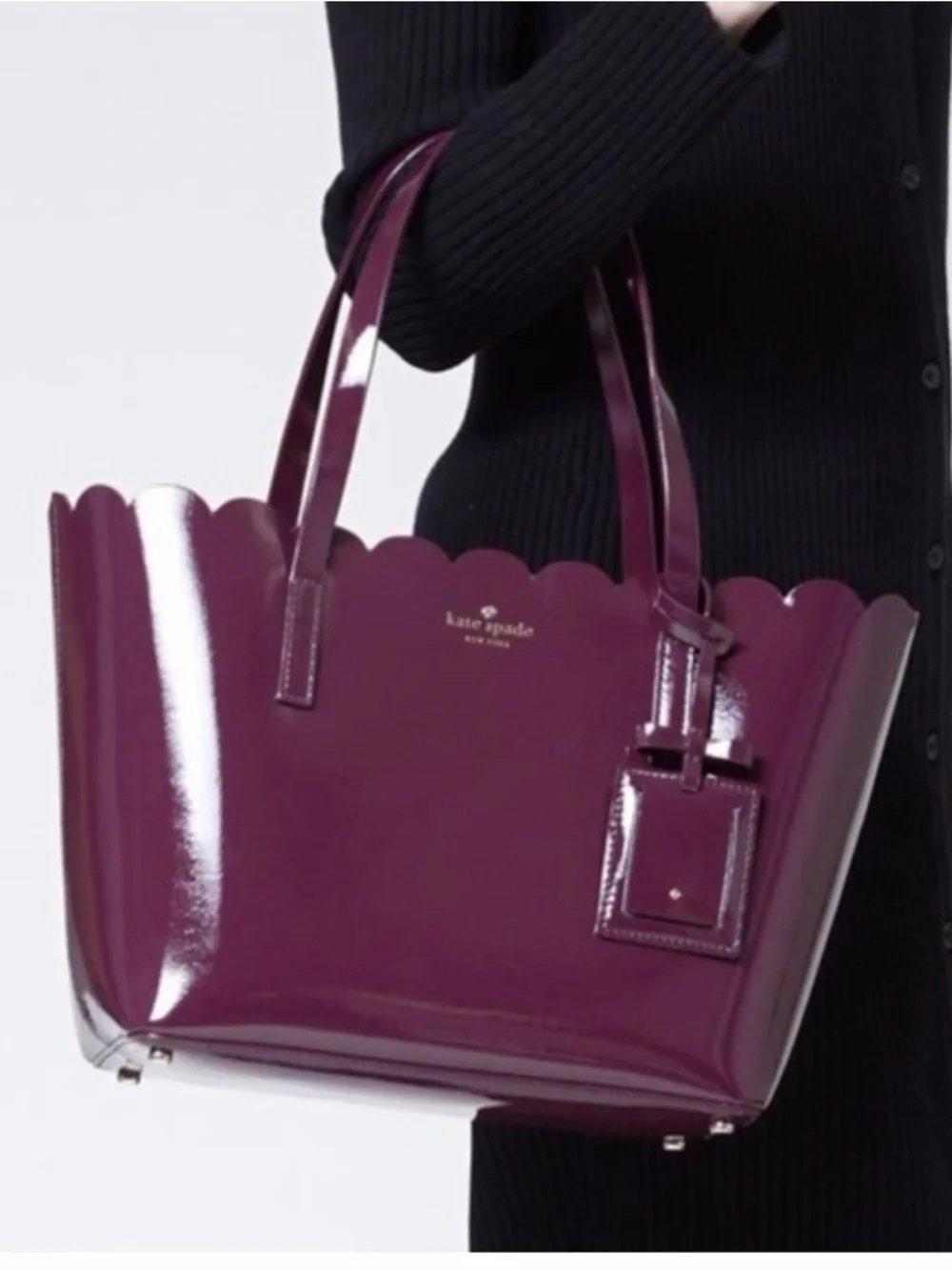 Kate Spade Lily Avenue Carrigan Bag in Deep Merlot Feminine office travel